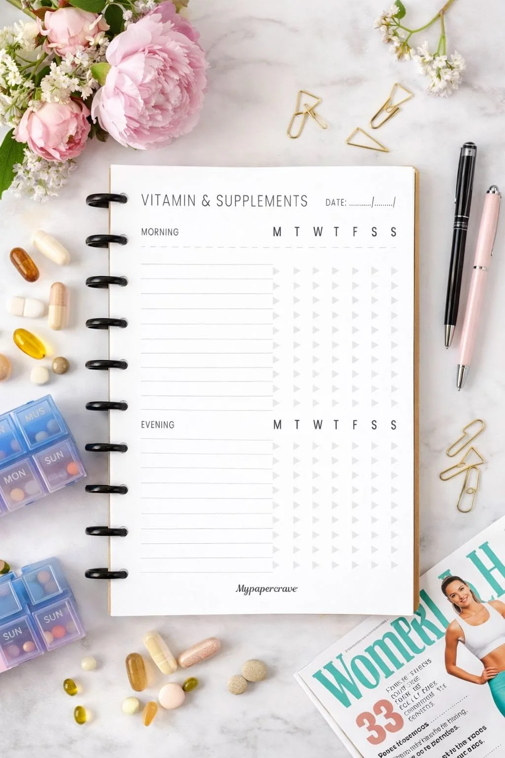 Dosing calendar